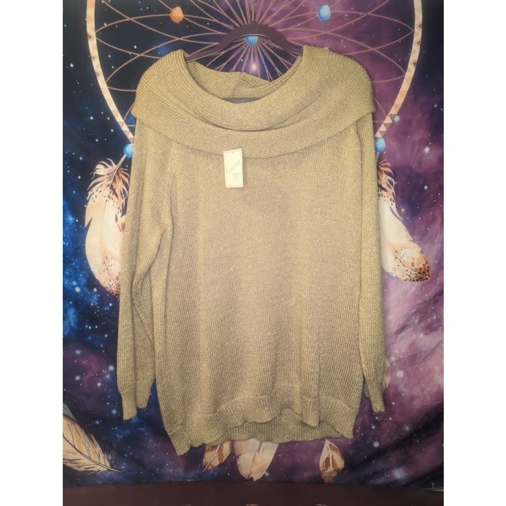 NWT Jocelyn Smith Ladies' Tan 3XL Sweater Cowl